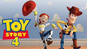 Jessie Toy Story And Woody Poster Wallpaper