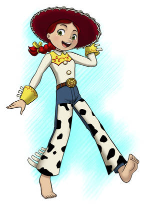 Jessie Toy Story Bare Foot Wallpaper