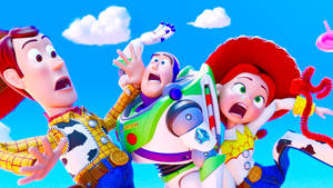 Jessie Toy Story With Friends Wallpaper