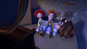 Jessie Toy Story With Woody Wallpaper