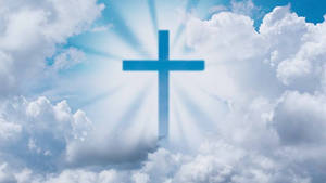 Jesus Cross Clouds Silhouette Wallpaper