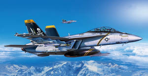Jet Fighter Closer Look Flying Wallpaper