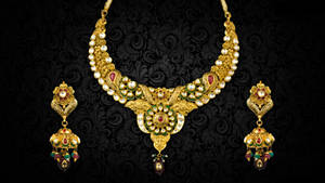 Jewelry With Ruby And Diamond Wallpaper