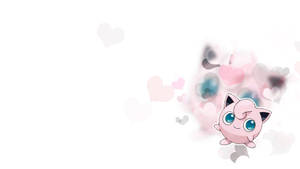 Jigglypuff With Hearts Wallpaper