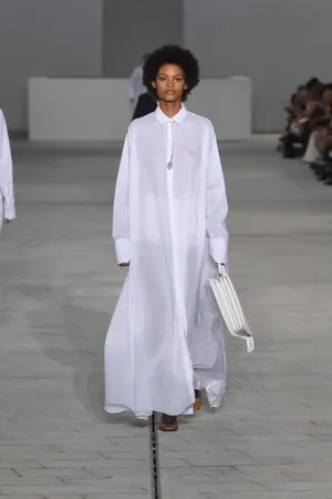 Jil Sander White Long Sleeve Wallpaper