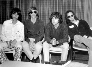 Jim Morrison Before Show Wallpaper