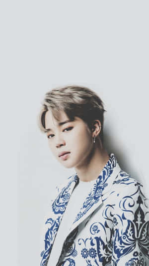 Jimin From Bts In A Stunning Hd Pose Wallpaper