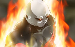Jiren Fire Anime Wallpaper