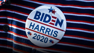 Joe Biden And Harris 2020 Pin Wallpaper