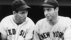 Joe Dimaggio And Ted Williams Wallpaper