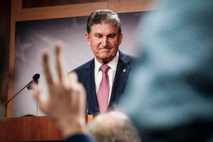 Joe Manchin Shy Smile Wallpaper