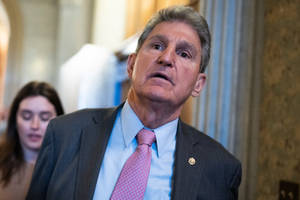 Joe Manchin Tiptoeing Wallpaper