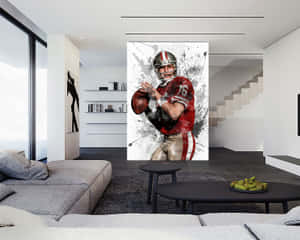 Joe Montana - Legendary Nfl Quarterback Wallpaper