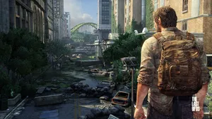 Joel Exploring The Last Of Us Wallpaper