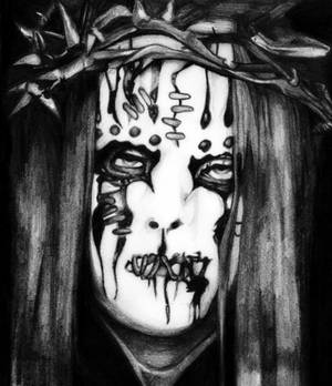 Joey Jordison Mask Portrait Wallpaper