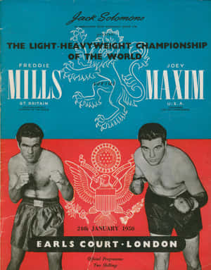 Joey Maxim Poster Wallpaper