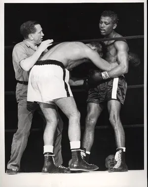 Joey Maxim Vs Sugar Ray Robinson Wallpaper