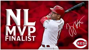 Joey Votto Nl Mvp Finalist Wallpaper