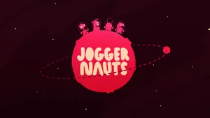 Joggernauts Pink Planet Characters Wallpaper