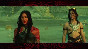 John Carter And Martian City Princess Wallpaper