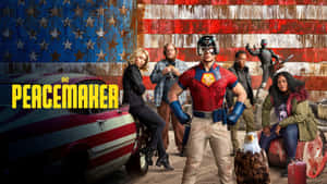 John Cena As Peacemaker In Action Wallpaper