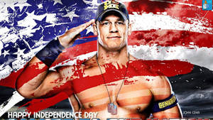 John Cena Independence Day Cover Wallpaper