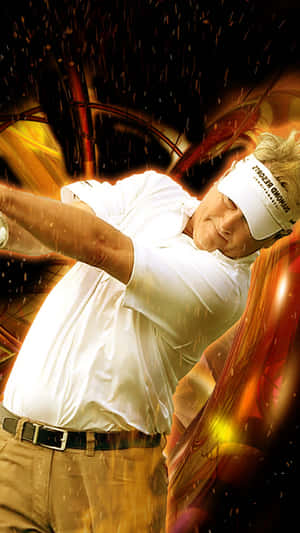 John Cook Swing Flames Art Wallpaper