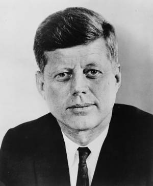 John F. Kennedy Portrait Wallpaper