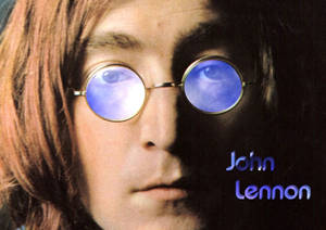 John Lennon Close-up Wallpaper