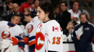 Johnny Gaudreau Ice Hockey Calgary Flames Canada Wallpaper