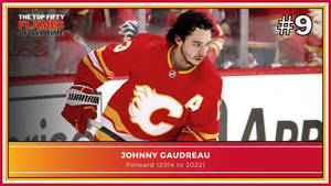 Johnny Gaudreau Ice Hockey Calgary Flames Player Wallpaper