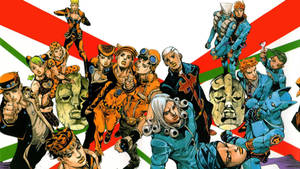 Johnny Joestar Cast Wallpaper