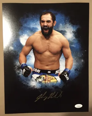 Johny Hendricks Signed Portrait Wallpaper