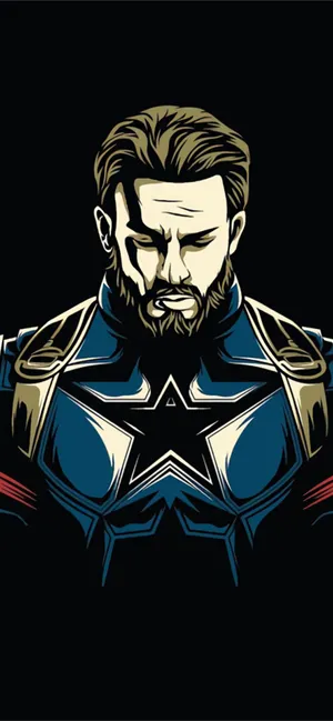 Join Captain America In The Quest To Conquer Coolness Wallpaper