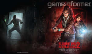 Join Claire Redfield & Moira Burton On Their Adventure In The World Of Resident Evil Revelations 2 Wallpaper