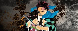 Join Tanjiro And His Friends On Their Quest To Save Nezuko In Demon Slayer Manga Wallpaper
