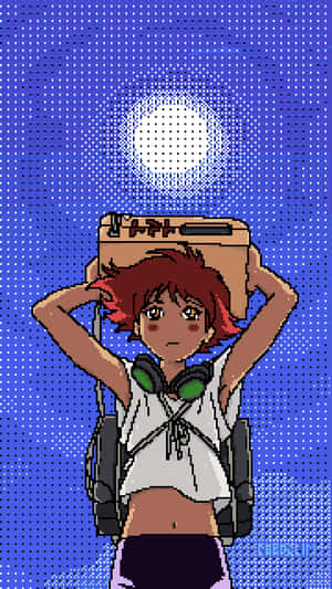Join The Cowboy Bebop Crew With The New Iphone! Wallpaper