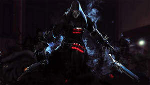 Join The Fray With Reaper, The Ultimate Vigilante! Wallpaper