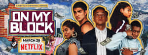 Join The Squad Of Friends In On My Block! Wallpaper