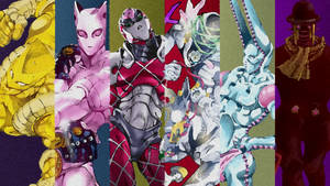 Jojo 4k Humanoid Characters Wallpaper