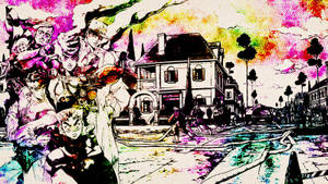 Jojo 4k Watercolour Illustration Wallpaper