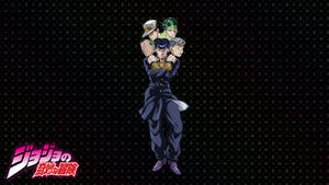 Jojo’s Bizarre Adventure Josuke And Characters Wallpaper