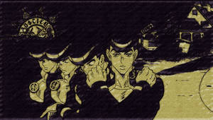 Jojo’s Bizarre Adventure Opening Josuke Wallpaper