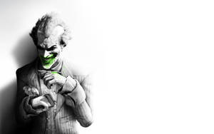 Joker Drawing Arkam Asylum Wallpaper