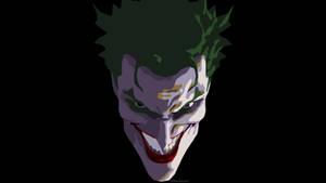 Joker Drawing Cartoon Face Grinning Wallpaper
