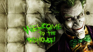 Joker Drawing Madhouse Wallpaper