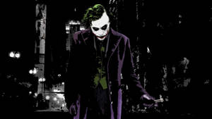 Joker Drawing The Dark Knight Wallpaper