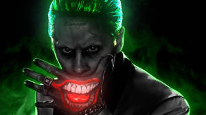 Joker Mouth On Hand 4k Ultra Hd Wallpaper