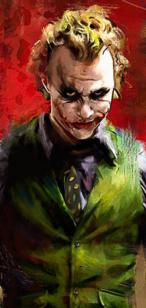 Joker Phone Cool Painting Wallpaper