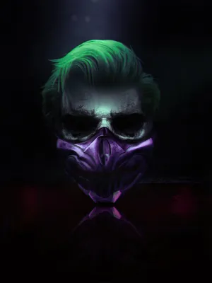 Joker Skull Wallpaper - Hd Wallpapers Wallpaper